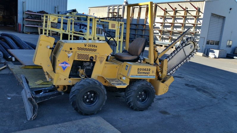 ride on trencher equipment rental