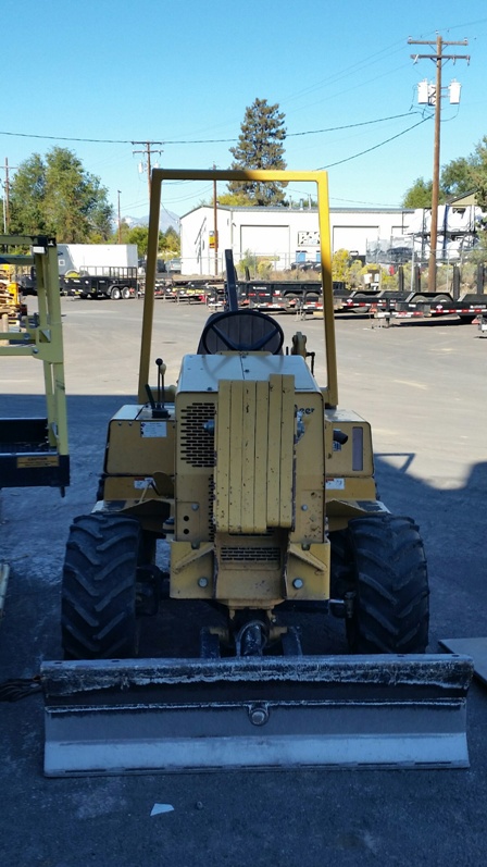 ride on trencher rental