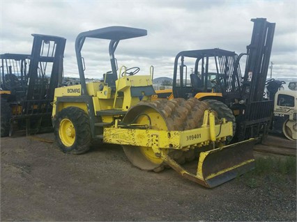 BOMAG PADFOOT ROLLER used